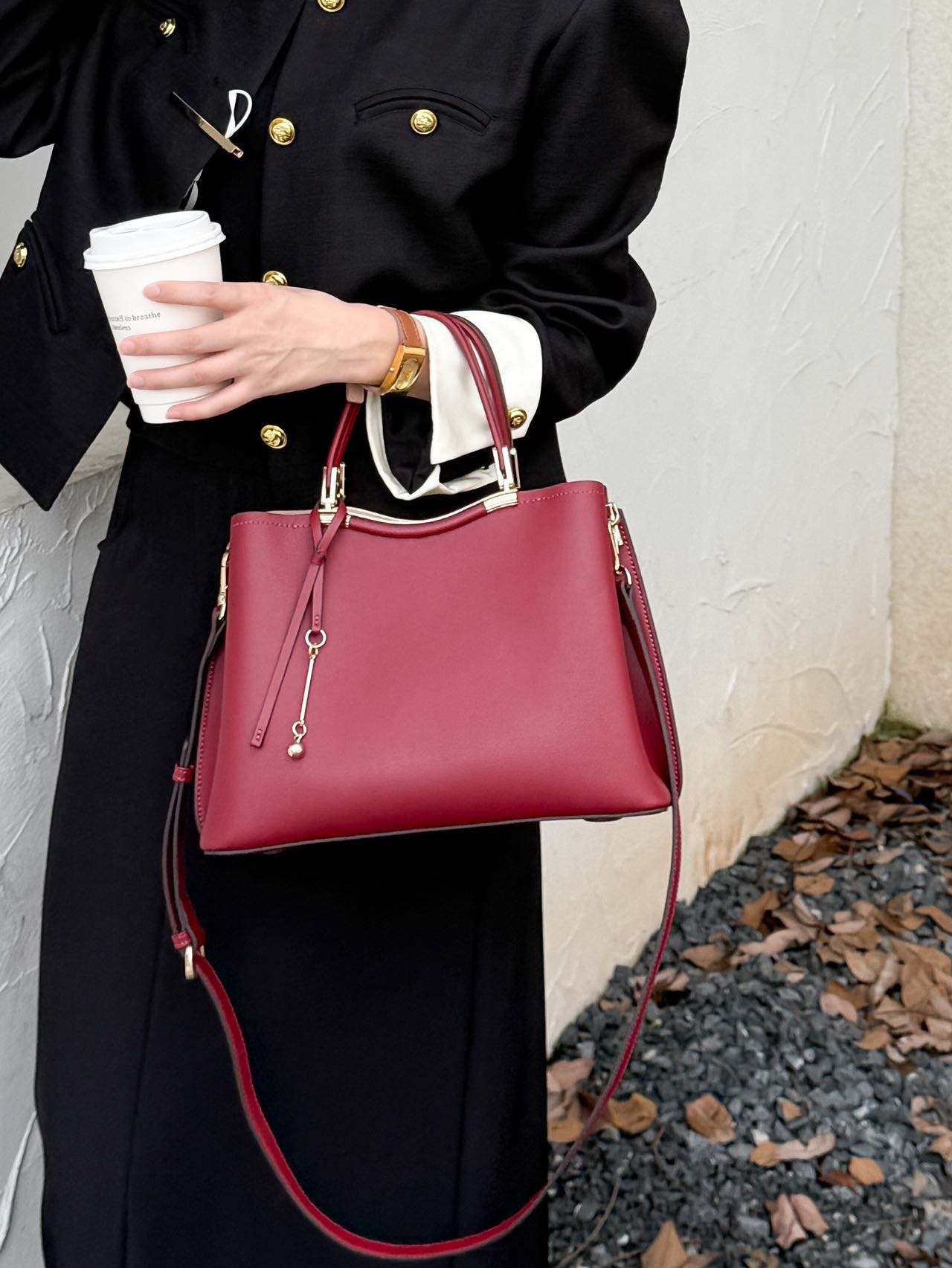 Sacs à main en cuir véritable pour femmes, sacs bandoulière avec bandoulière amovible