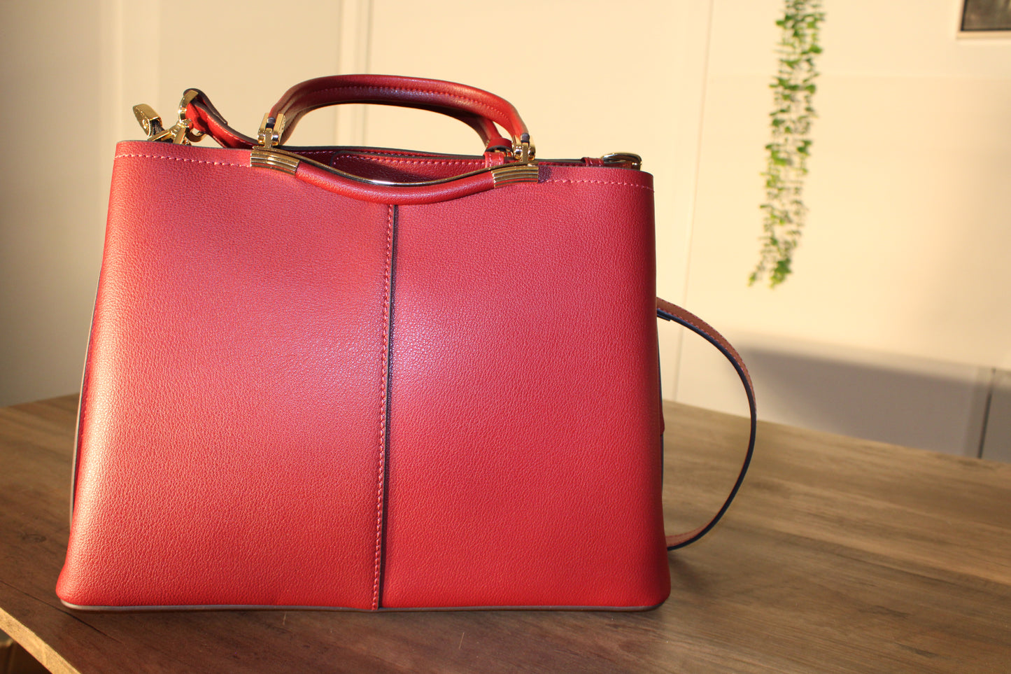 Sacs à main en cuir véritable pour femmes, sacs bandoulière avec bandoulière amovible