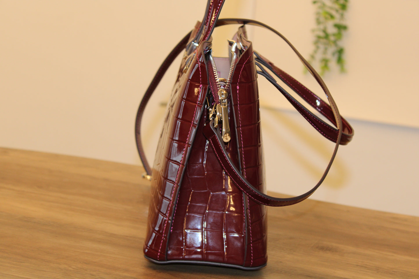 Sac en cuir véritable pour femme, sac bandoulière avec fermeture éclair