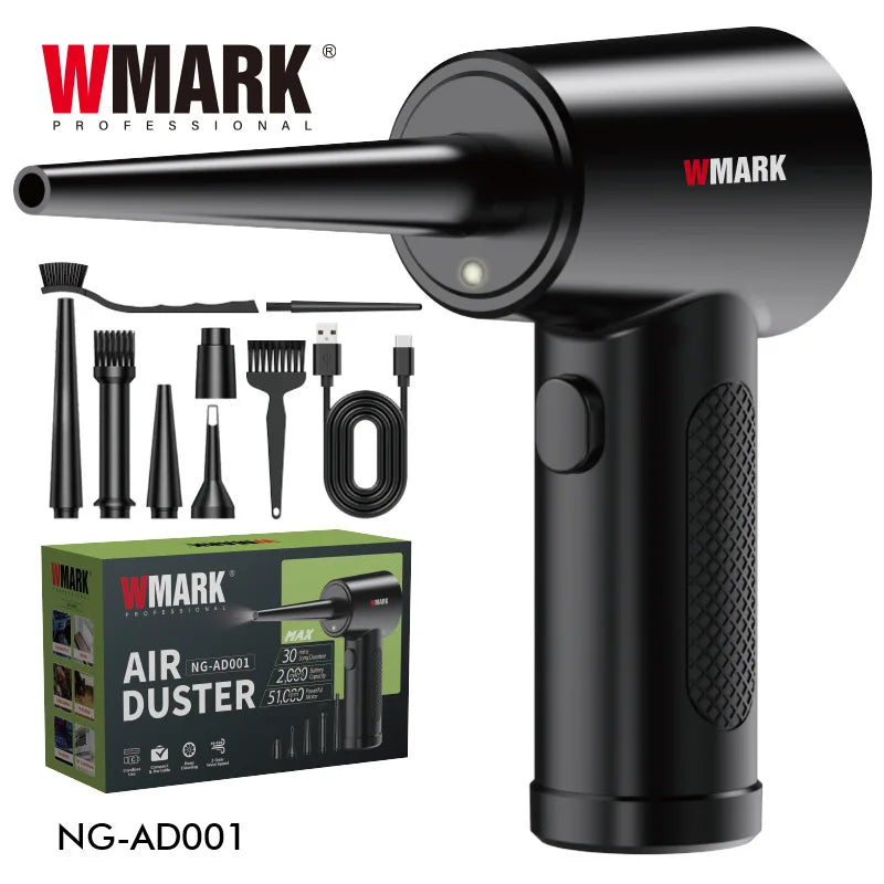 This is the  WMARK NG-AD001 Turbine Fan Mini Outdoor Handheld Fan- High-speed Blower  and Dust Blower