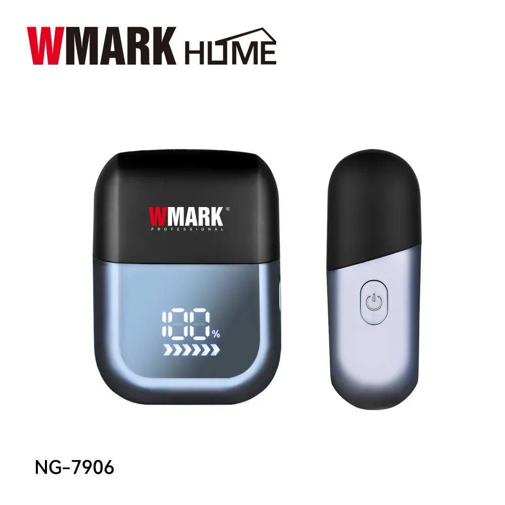 WMARK NG-7906 Multifunctional IPX7 Waterproof Shaver Electric Men's Shaver Three Reciprocating and Floating Cutter Heads