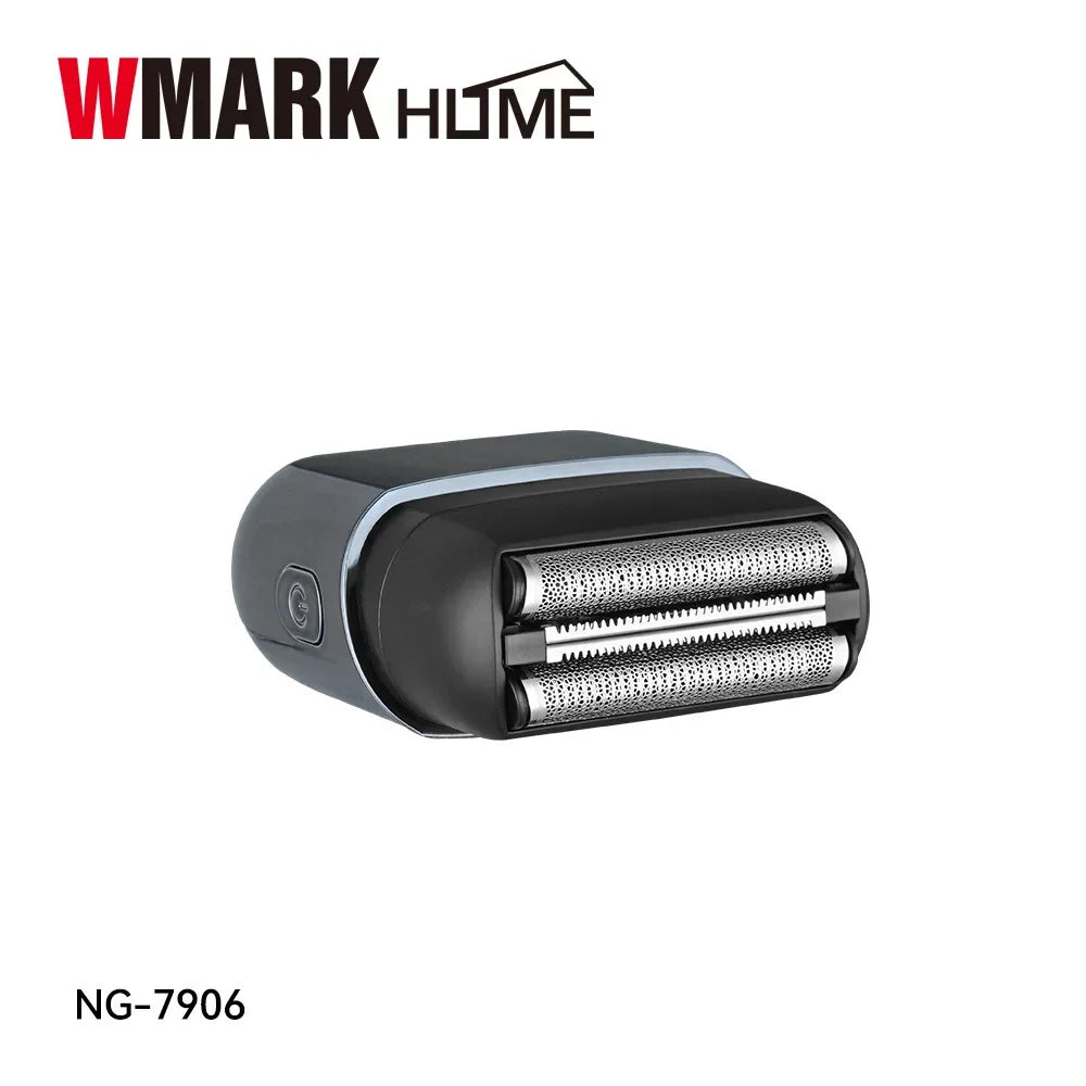 WMARK NG-7906 Multifunctional IPX7 Waterproof Shaver Electric Men's Shaver Three Reciprocating and Floating Cutter Heads